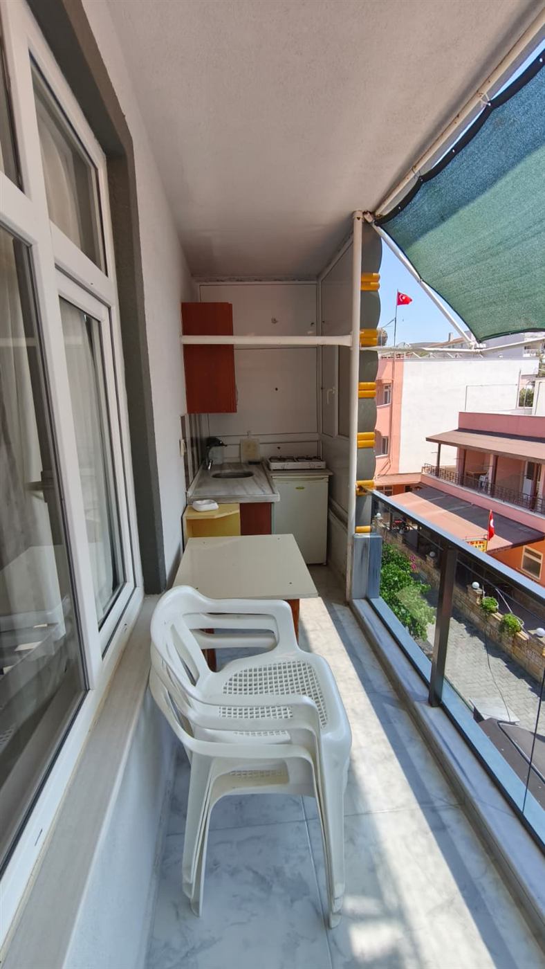 Balkon mutfak köşesi